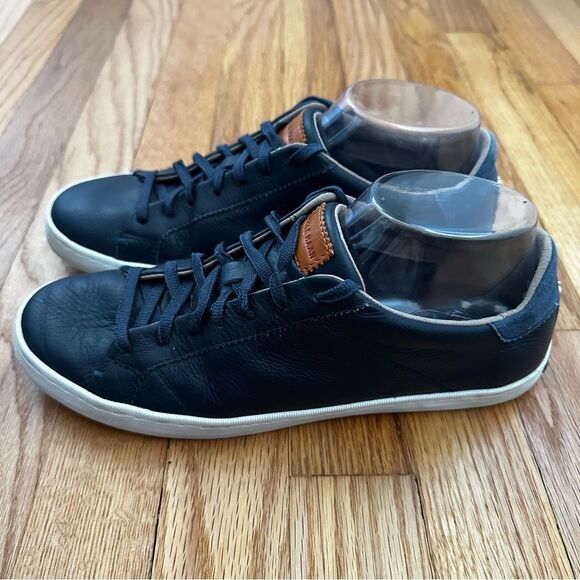 Cole Haan Mindi Navy Blue Leather Sneaker Low Top Lace Up Women’s Sz 9 - Picture 4 of 11